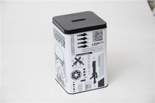 Star War monetų Muziejai skardinės dėžutės