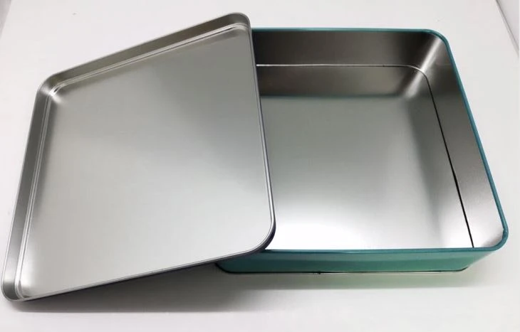 210mm Square Tin Can Customized