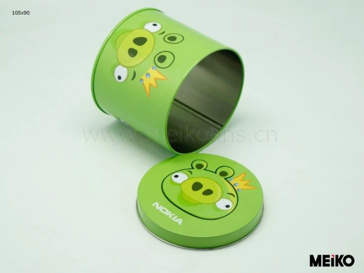 Hard Metal Tin Can Case