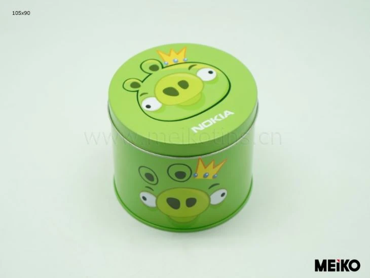 Hard Metal Tin Can Case